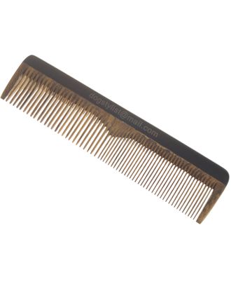 P&W Dog Stylist Comb 16cm - pachnący, antystatyczny grzebień z drzewa sandałowego, mieszany rozstaw ząbków 50/50