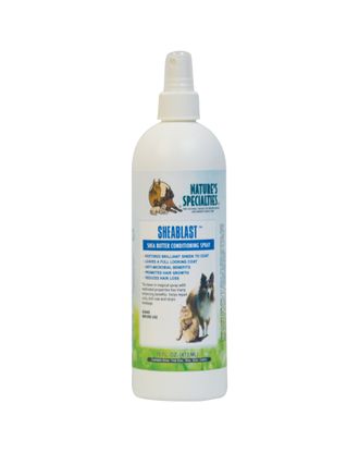 Nature's Specialties Sheablast Spray - natychmiastowa odżywka łagodząco-regenerująca dla psa i kota - 473ml
