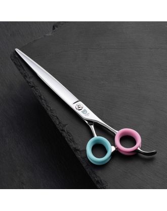 Blovi Teddy Line Straight Scissors 7.5" – Grooming Shears, Japanese Steel