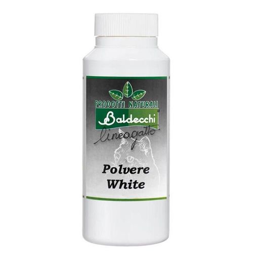Baldecchi Cat White Powder 100g - puder wybielający dla kotów, maskujący przebarwienia