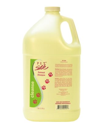 Pet Silk Oatmeal Shampoo - owsiany szampon dla psa i kota, do skóry suchej, wrażliwej i podrażnionej, koncentrat 1:16 - 3,8L