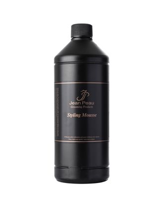Jean Peau Styling Mousse - odżywcza pianka do stylizacji sierści, zwiększająca objętość i nadająca połysk - 1L