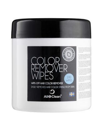 All1Clean Color Remover Wipes 100szt. - chusteczki do usuwania plam z farby ze skóry