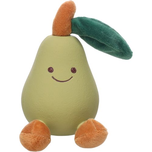 Flamingo Citri Pear Toy - zabawka z piszczałką dla psa, gruszka do gryzienia i przytulania