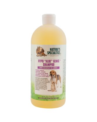 Nature's Specialties Hypo Aloe Genic Shampoo - ziołowy szampon do wrażliwej i alergicznej skóry psa i kota, koncentrat 1:32 - 946ml