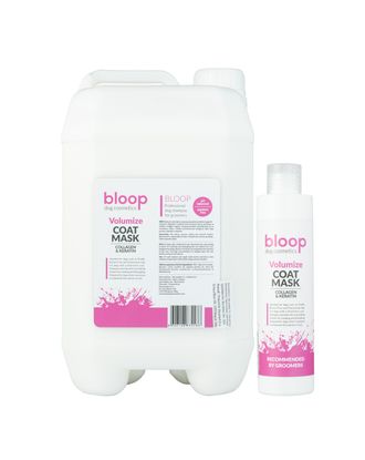 Bloop Volumize Coat Mask - maska dodająca objętości i regenerująca sierść psa, z kolagenem i keratyną