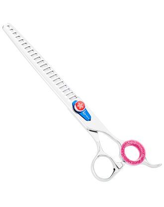 Kenchii Five Star Offset Chunkers 7,5" - degażówki groomerskie jednostronne, 21 ząbków