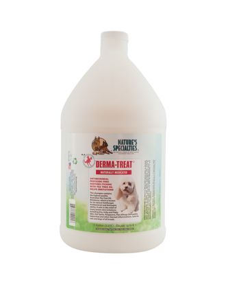 Nature's Specialties Derma-Treat Shampoo - przeciwświądowy szampon antybakteryjny dla psa i kota, koncentrat 1:6 - 3,8L