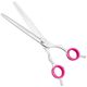 P&W AA Love Thinning Scissors 7,5" - degażówki groomerskie proste, 58 ząbków z mikroszlifem
