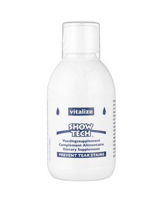 Show Tech Vitalize Tear Stain 250ml - naturalny suplement diety usuwający zacieki pod oczami