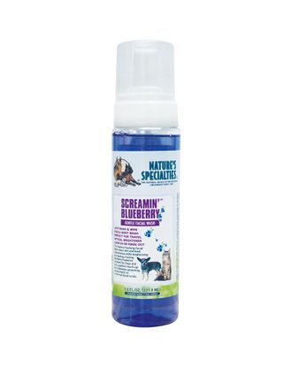 Nature's Specialties Screamin' Blueberry - delikatna pianka do czyszczenia pyska psa i kota - 222ml