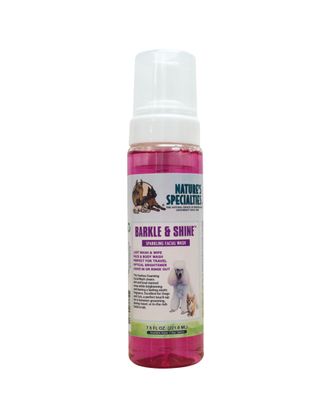 Nature's Specialties Barkle & Shine Sparkling Facial Wash - delikatna pianka do czyszczenia pyska psa i kota - 222ml