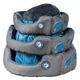 Kiwi Walker Running Oval Pet Bed Blue - owalne legowisko dla psa z pianką memory foam, niebieskie