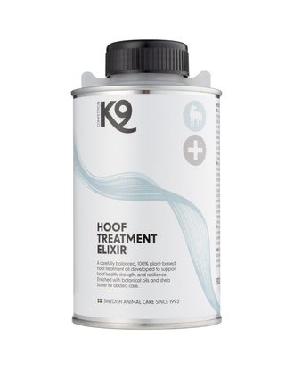 K9 Hoof Treatment Elixir 500ml - preparat do pielęgnacji kopyt, z naturalnymi olejami roślinnymi