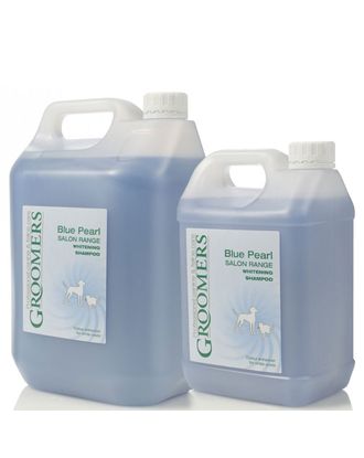 Groomers Blue Pearl Whitening Shampoo - szampon wybielający do białej sierści, z wiesiołkiem, koncentrat 1:7