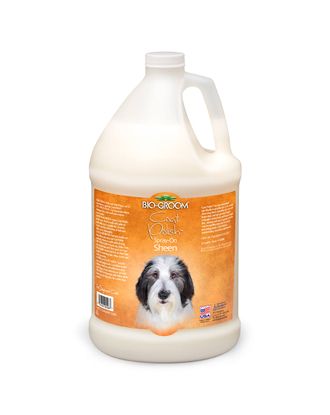 Bio-Groom Coat Polish to odżywka w sprayu ułatwiająca rozczesywanie i nadająca połysk. Pojemność: 3,8L