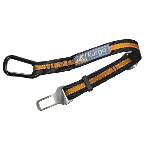 Kurgo Direct to Seatbelt Tether - pas samochodowy dla psa, regulowana długość