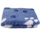 Blovi DryBed VetBed A+ - Non-Slip Pet Bed, Blue-White
