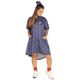 Artero Coral Poodle Blouse Tokyo - tunika groomerska z motywem pudli, granatowa
