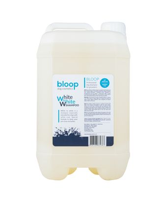 Bloop White to White Shampoo - szampon do białej i jasnej sierści z kolagenem i keratyną, koncentrat 1:10