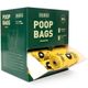 Dashi Unscented Poop Bags 40x15szt. -  biodegradowalne worki na psie odchody, 11,5x35cm, z ekspozytorem