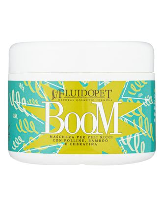 FluidoPet Boom Mask - profesjonalna maseczka z keratyną do sierści kręconej oraz dla terrierów - 250ml