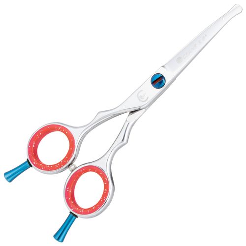 P&W Oceane Titanium Safety Left Curved Scissors 5