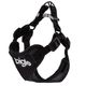 Biglo Air Flow Black -  Lightweight, Breathable, Pressure-free Dog Harness, Back Clip