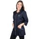 Tikima Aleria Shirt Black - bogato zdobiona bluza groomerska, czarna
