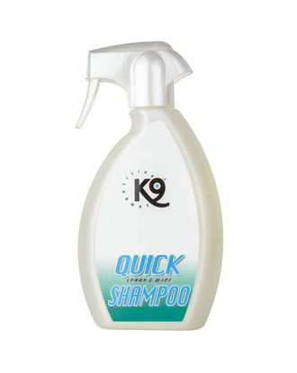 K9 Quick Shampoo - suchy szampon dla konia, z łagodzącym aloesem