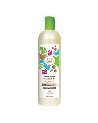 Pet Silk Vegan Moroccan Argan Oil Shampoo - wygładzający szampon do sierści z olejkiem arganowym, koncentrat 1:16 - 473ml