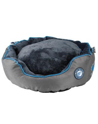 Kiwi Walker Running Oval Pet Bed Blue - owalne legowisko dla psa z pianką memory foam, niebieskie