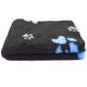 Blovi DryBed VetBed A+ - Non-Slip Pet Bed, Black-Blue