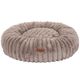 Biglo Cobe Donut Mocca - Soft, Fluffy and Anti-stress Donut Dog Bed, Brownish Grey