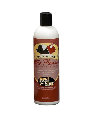 Best Shot Ultra Plenish Conditioner - profesjonalna, hypoalergiczna odżywka do zniszczonej sierści, usuwa kołtuny i podszerstek, koncentrat 1:5 - 355ml