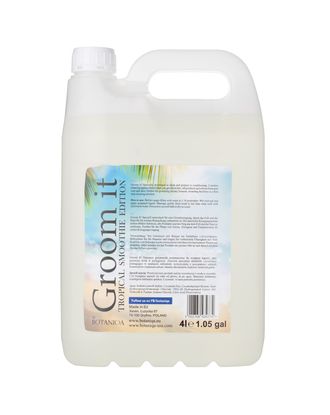Botaniqa Groom It Shampoo Tropical Smoothie 4L - szampon dla psa do mycia zasadniczego, o zapachu tropikalnego smoothie