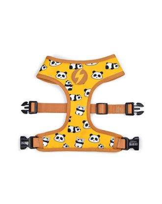 Dashi Snooze Neo Mesh Harness - bezuciskowe, dwustronne szelki dla psa, z neoprenu, wzór panda