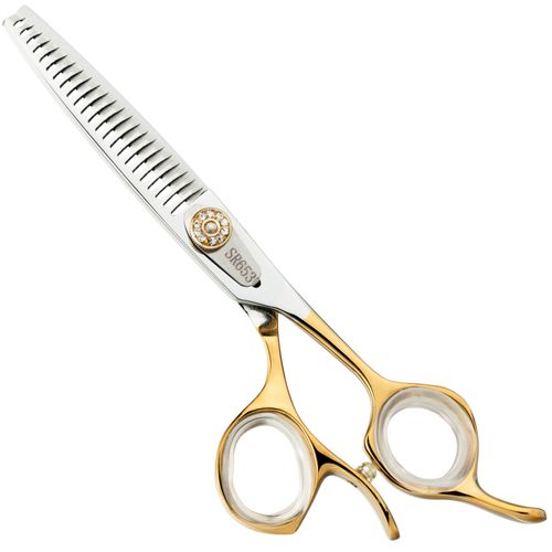 Chris Christensen Artisan Professional Chunker - profesjonalne, ręcznie kute degażówki z japońskiej stali nierdzewnej, 23 ząbki