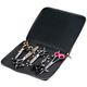 Groom Professional Black Scissor Case -duże etui na nożyczki groomerskie, na 5 par nożyczek, czarne