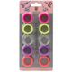 Jargem Finger Inserts 10szt. - wymienne ringi do nożyczek, mix kolorów, zestaw