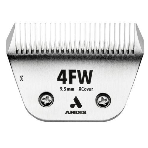 Andis Ceramic EDGE 4FW XCover Wide Blade - szerokie, ceramiczne ostrze do maszynek Snap-On, stal chromowana - 9,5mm