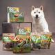 Flamingo Go Veggie Snacks with Apple 120g - wegańska przekąska dla psa, o smaku jabłka