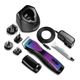 Andis Pulse ZR II Purple Galaxy - Professional Cordless Five Speed Animal Clipper with 2 Batteries and CeramicEdge no. 10 (1,5mm) Blade, Limited Edition