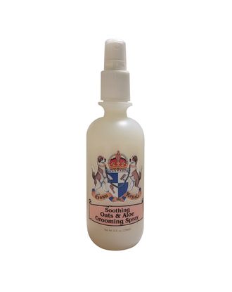 Crown Royale Soothing Oats & Aloe Spray - łagodząco-nawilżająca odżywka do problematycznej skóry psa, z owsem i aloesem - 236ml