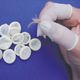Show Tech Finger Condoms White 100pcs - Latex Finger Cots for Hand Stripping