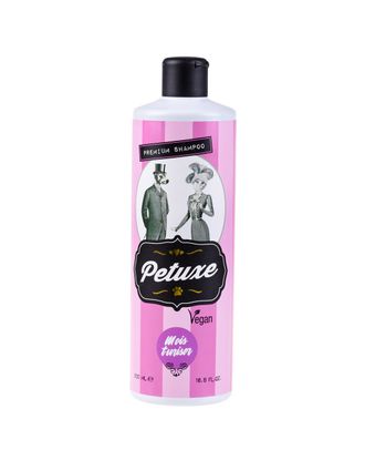 Petuxe Moisturiser Shampoo - wegański szampon nawilżający do suchej i zniszczonej sierści psów i kotów oraz ras długowłosych - 500ml
