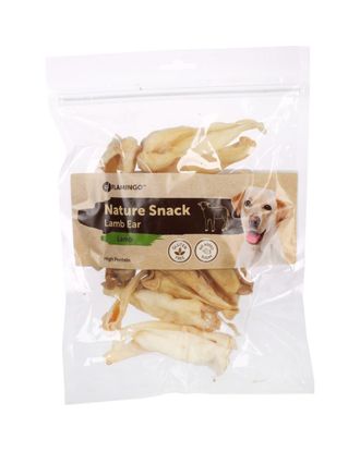 Flamingo Nature Snack Lamb Ear 200g - naturalne przysmaki dla psa, jagnięce uszy