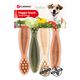 Flamingo Veggie Snacks 12,5cm - gryzaki dla psa w kształcie szczoteczki do zębów