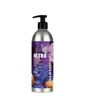 FluidoPet Ultra Anti-Tangle Shampoo - szampon ułatwiający rozczesywanie sierści psa, koncentrat 1:20 - 500ml
