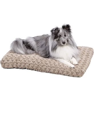 MidWest QT Deluxe Ombre Swirl Pet Bed Mocca - mięciutkie, pluszowe legowisko dla zwierząt, kawowe